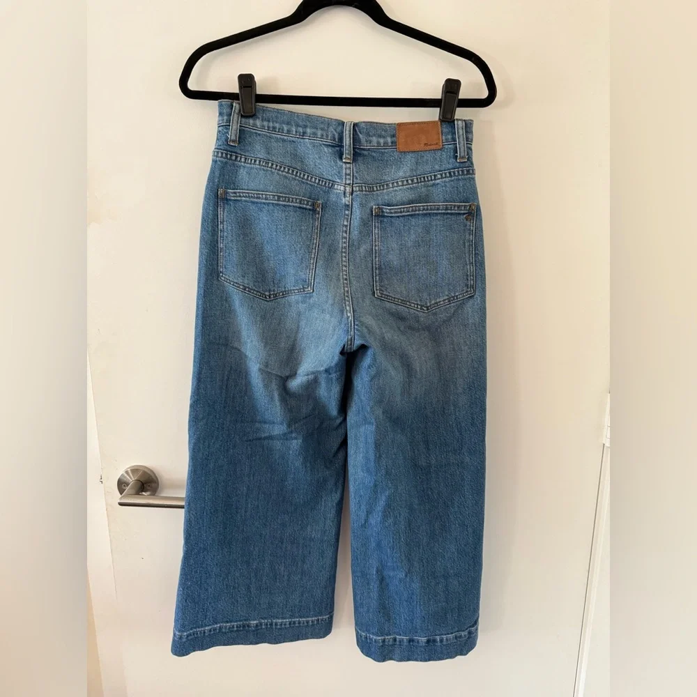 Madewell Wide-Leg Crop Jean 27 - Picture 6 of 7